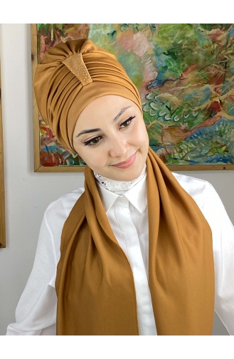 Mustard Ready to Wear Turban 76NZL7052276-05