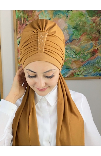 Mustard Ready to Wear Turban 76NZL7052276-05
