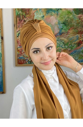 Mustard Ready to Wear Turban 76NZL7052276-05