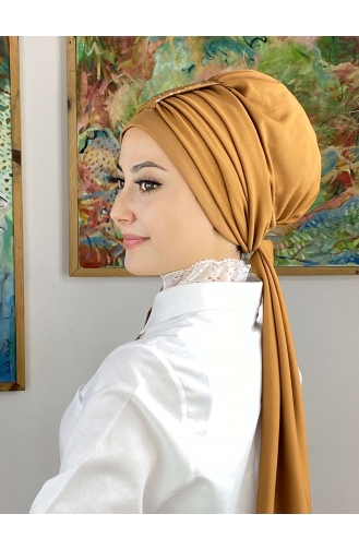 Mustard Ready to Wear Turban 76NZL7052276-05