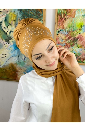 Mustard Ready to wear Turban 53NZL7052253-02