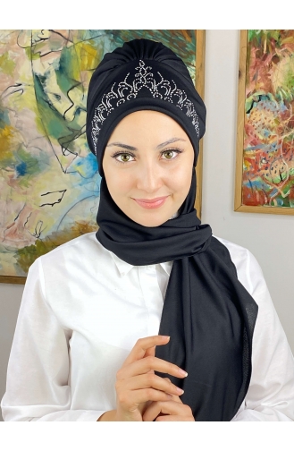 Turban Pret-a-Porter Noir 53NZL7052253-06