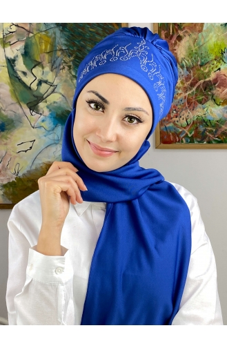 Prenses Büzgülü Atkılı Bone 53NZL7052253-08 Saks