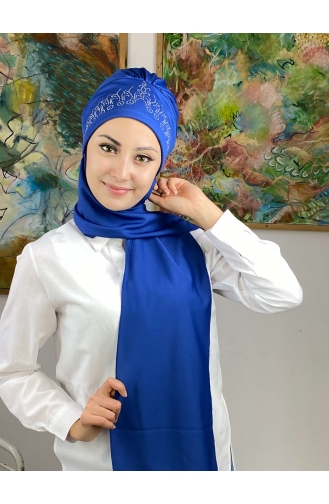 Prenses Büzgülü Atkılı Bone 53NZL7052253-08 Saks