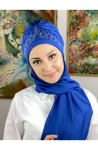 Prenses Büzgülü Atkılı Bone 53NZL7052253-08 Saks