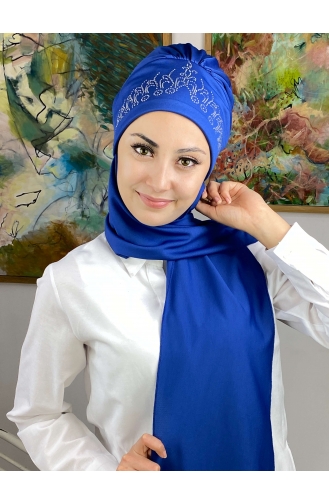 Prenses Büzgülü Atkılı Bone 53NZL7052253-08 Saks