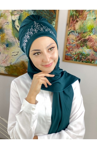 Turban Pret-a-Porter Pétrole 53NZL7052253-09