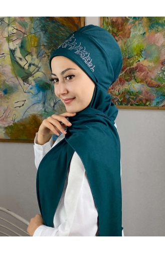 Oil Blue Ready to wear Turban 53NZL7052253-09