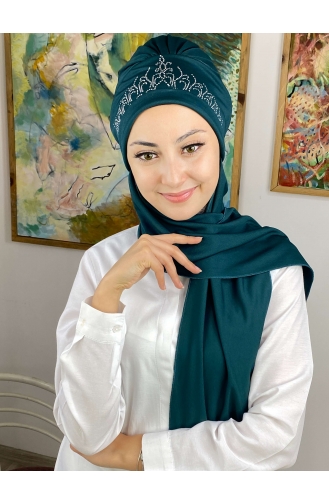 Turban Pret-a-Porter Pétrole 53NZL7052253-09