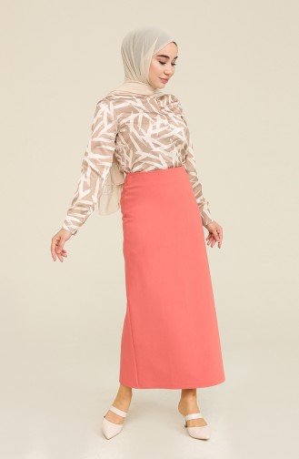 Salmon Skirt 10202236ETK-02