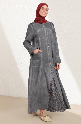 Abayas Gris 9393-02