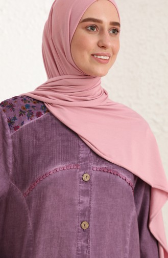 Purple Abaya 9393-03