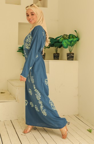 Robe Hijab Indigo 5004-05