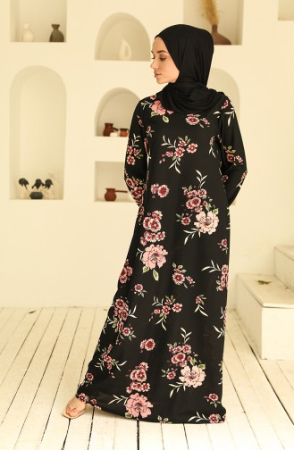 Pink Hijab Dress 1773-02