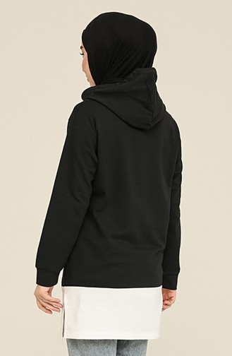 Sweatshirt Noir 3328-08