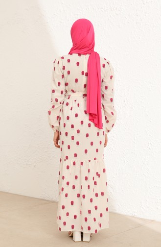 Robe Hijab Crème 6003-01