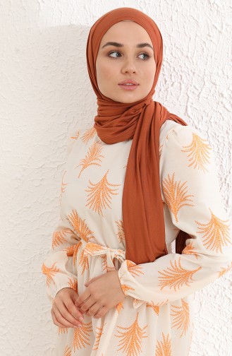 Robe Hijab Crème 6004-02