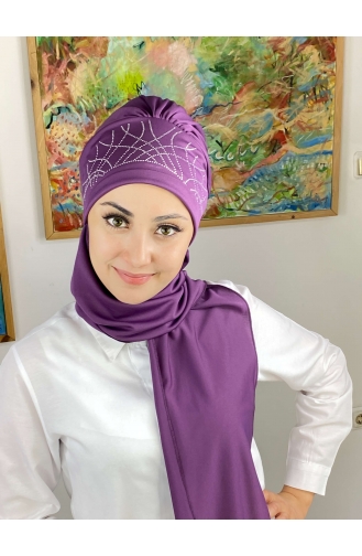 Turban Pret-a-Porter Pourpre clair 63NZL7052263-09