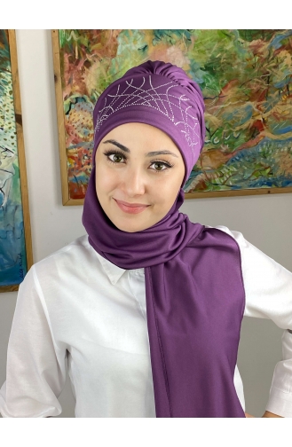 Turban Pret-a-Porter Pourpre clair 63NZL7052263-09