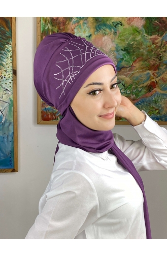 Turban Pret-a-Porter Pourpre clair 63NZL7052263-09