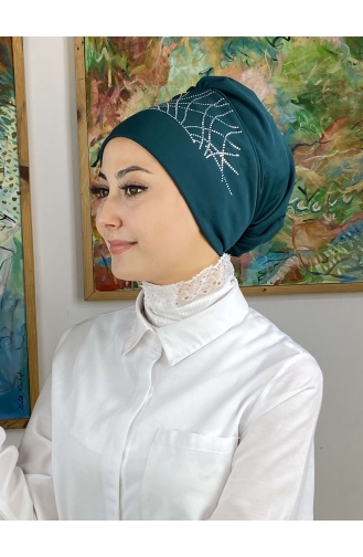 Oil Blue Ready to wear Turban 83NZL7052283-01