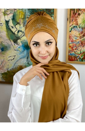 Mustard Ready to Wear Turban 43NZL7052243-02