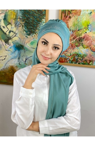 Sea Green Ready to Wear Turban 43NZL7052243-09