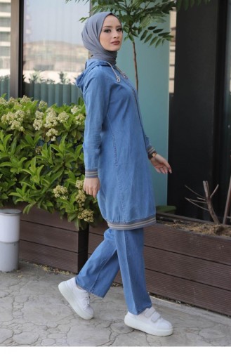 Ensemble Bleu Jean 10401.Açık Kot
