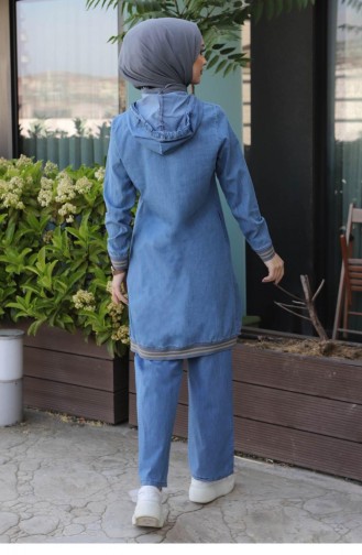 Ensemble Bleu Jean 10401.Açık Kot
