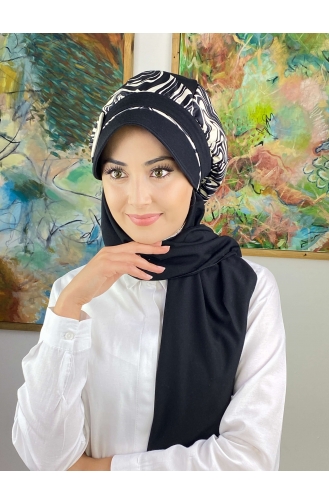 Turban Pret-a-Porter Noir 4814MAYŞAP48-01