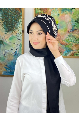 White Ready to Wear Turban 4814MAYŞAP48-01