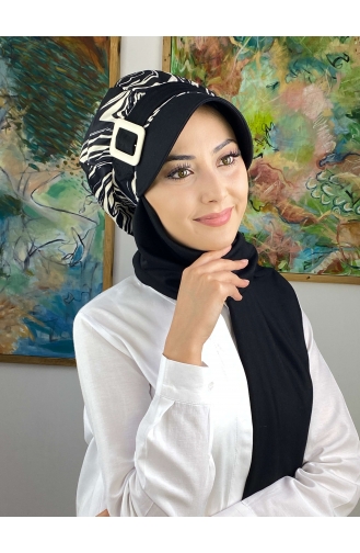 White Ready to wear Turban 4814MAYŞAP48-01