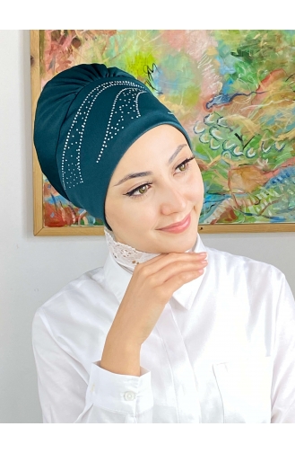 Oil Blue Ready to wear Turban 93NZL7052293-01