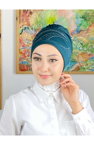 Oil Blue Ready to wear Turban 93NZL7052293-01