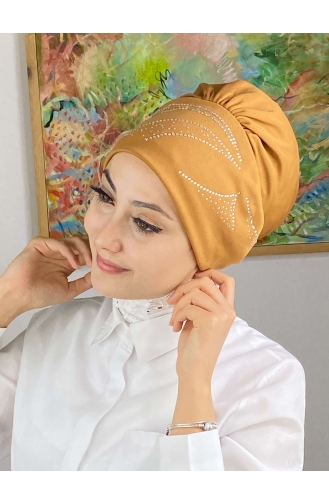 Mustard Ready to Wear Turban 93NZL7052293-04