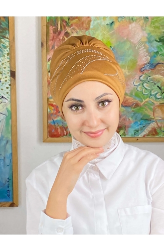 Mustard Ready to Wear Turban 93NZL7052293-04