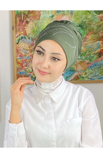 Henna Green Ready to wear Turban 93NZL7052293-08