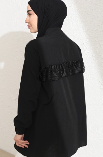 Black Overhemdblouse 15046-01