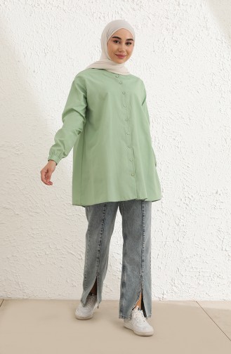 Chemise Vert menthe 15046-04