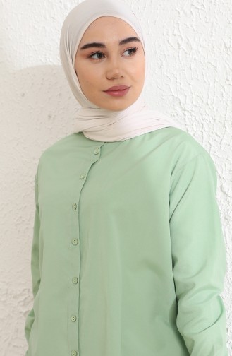 Chemise Vert menthe 15046-04