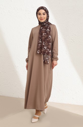 Robe Hijab Beige 1944-01