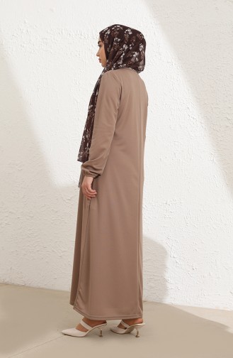 Robe Hijab Beige 1944-01