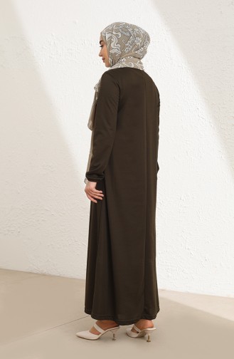 Robe Hijab Khaki 1944-02