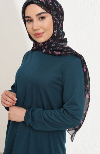 Robe Hijab Pétrole 1944-06