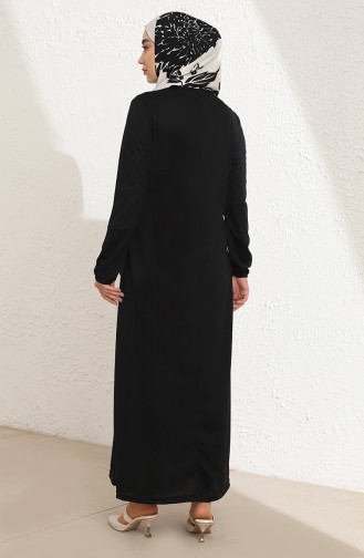 Black Hijab Dress 1944-08