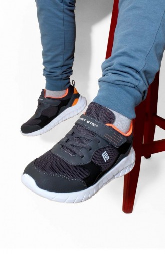 Unisex Çocuk Sneaker Ayakkabı 991Xa949 Füme Fosfor Turuncu