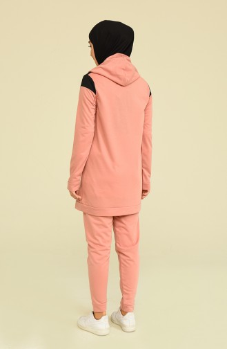 Dusty Rose Tracksuit 2813-03
