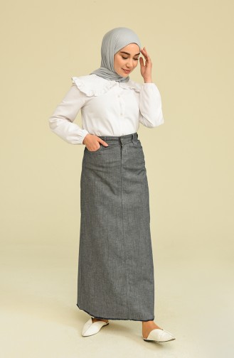 Blue Skirt 9076A-01