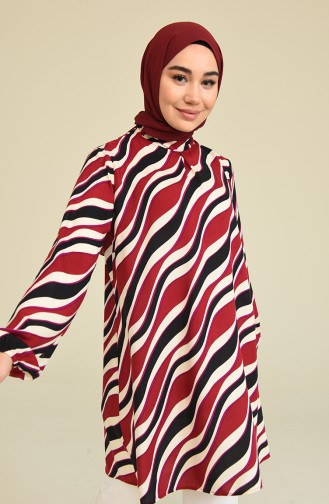Claret red Tuniek 84001-01