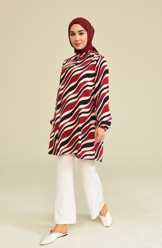 Claret red Tuniek 84001-01